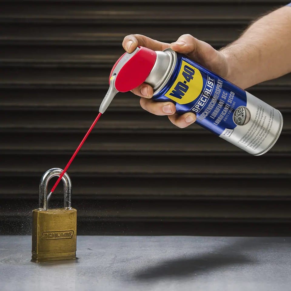 Dry Lubricant Lås